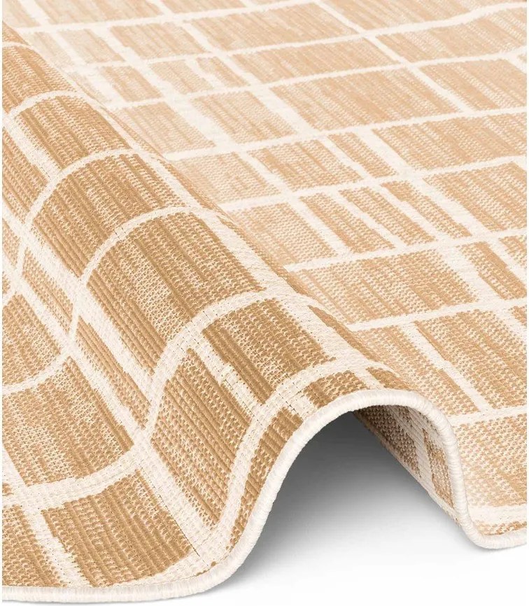 Covor pentru exterior și interior crem/în culoare naturală rotund ø 200 cm Haringey Crouch – Ted Baker