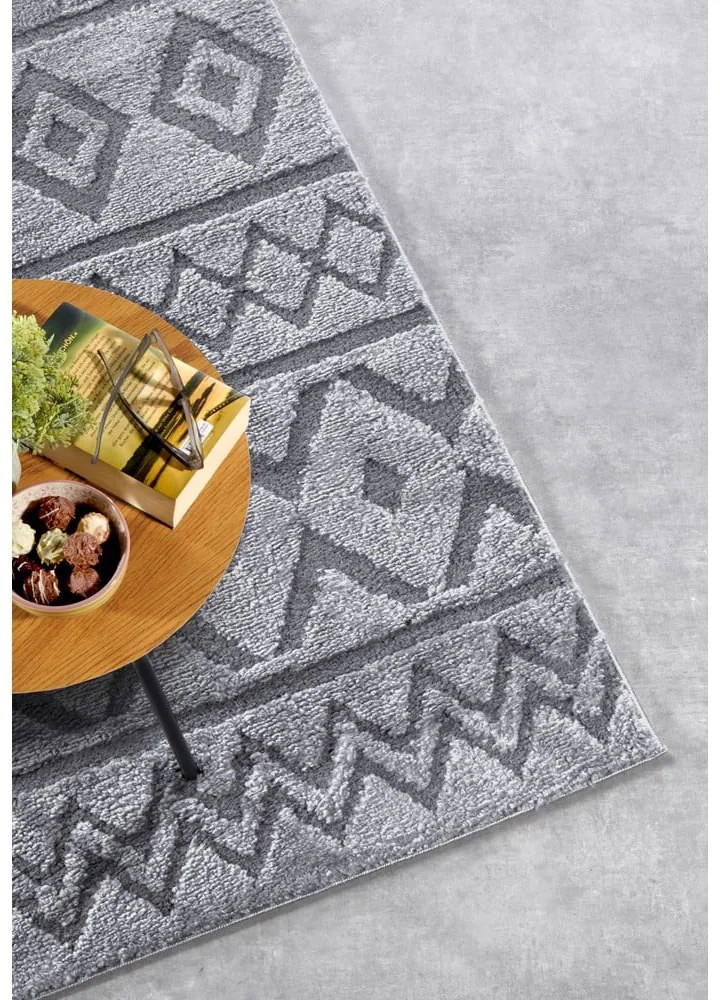Covor gri 200x280 cm Itinerance Light Grey – Elle Decoration