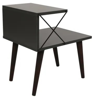 Noptieră CROSS 55x50 cm antracit