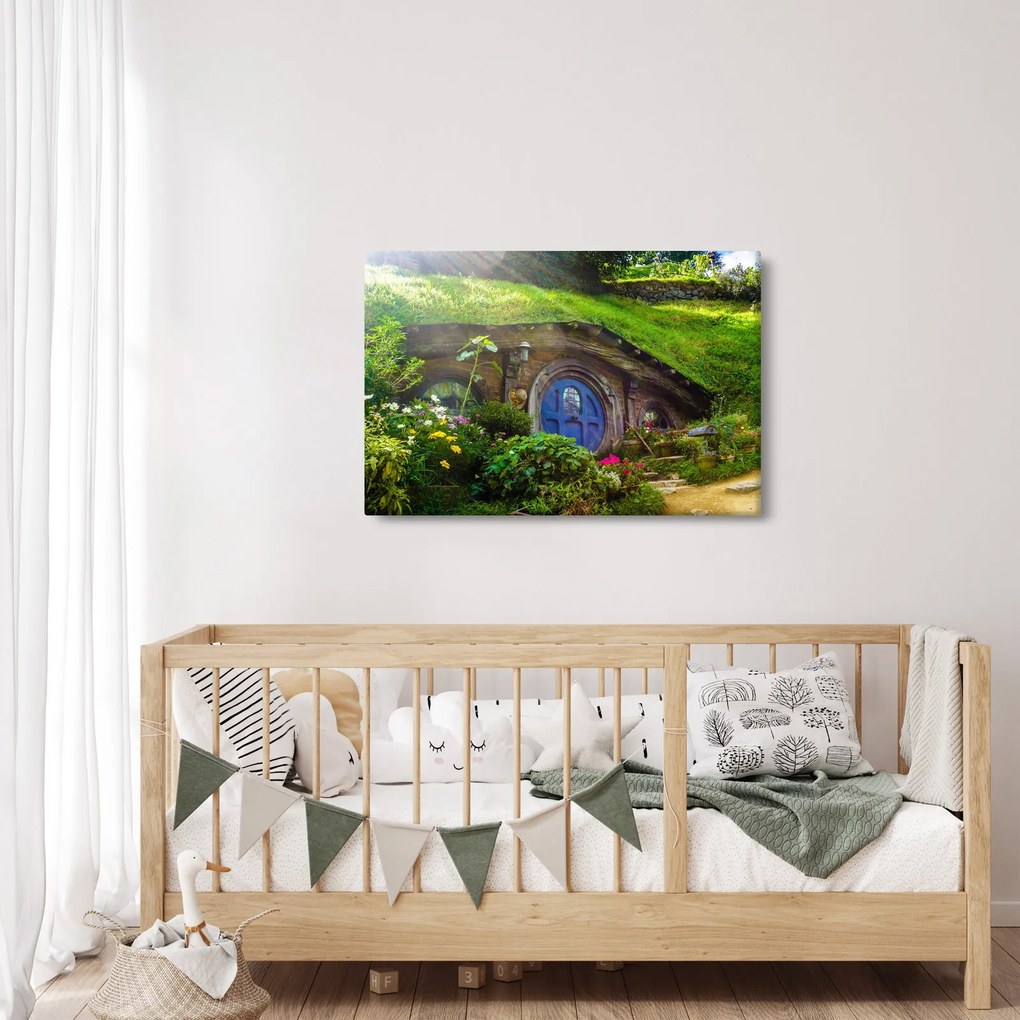 Tablou - Orasul Hobitin (90x60 cm)