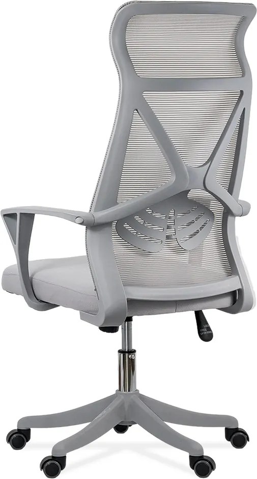 RESIGILAT - Scaun de birou din mesh OFF 431 gri deschis