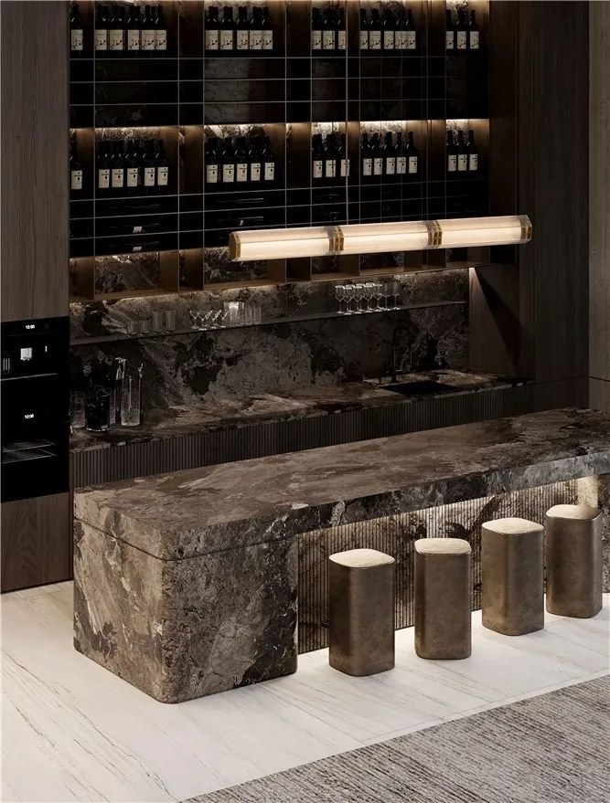 Lustra LED suspendata design decorativ ESSENZO