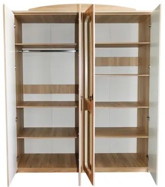 Dormitor Roma Sonoma cu pat 160x200 cm