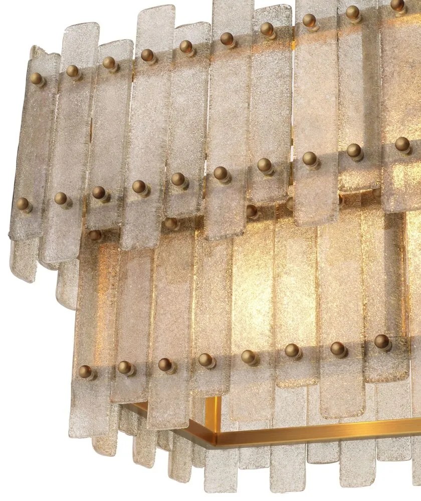 Lustra suspendata design LUX Caprera Rectangular, alama antica 115819 HZ