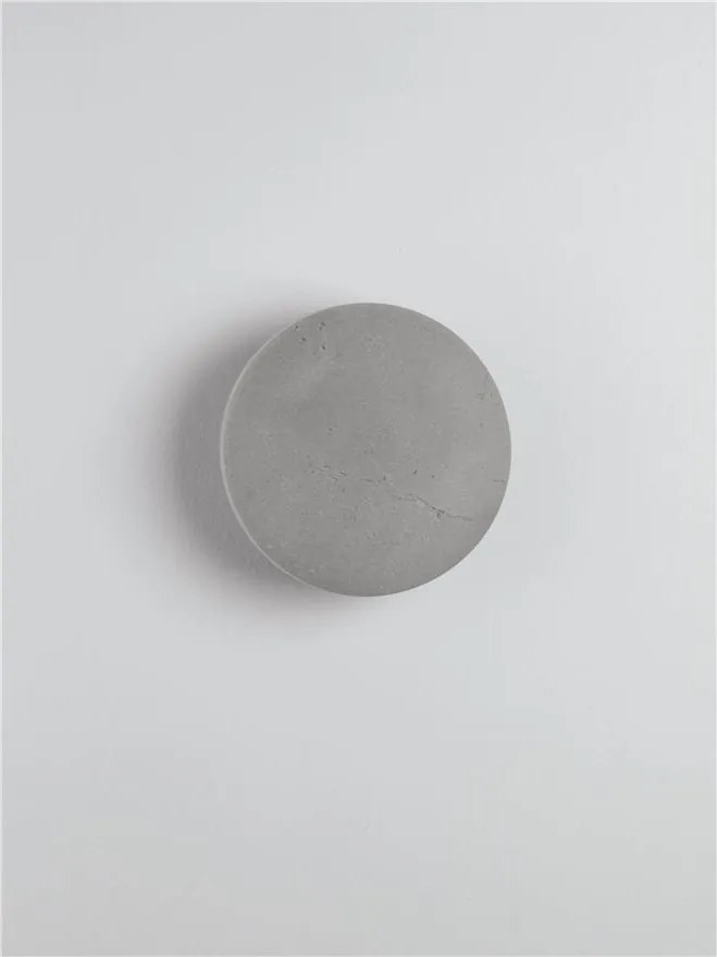 Aplica din ciment iluminat exterior LED IP65 CERLER gri