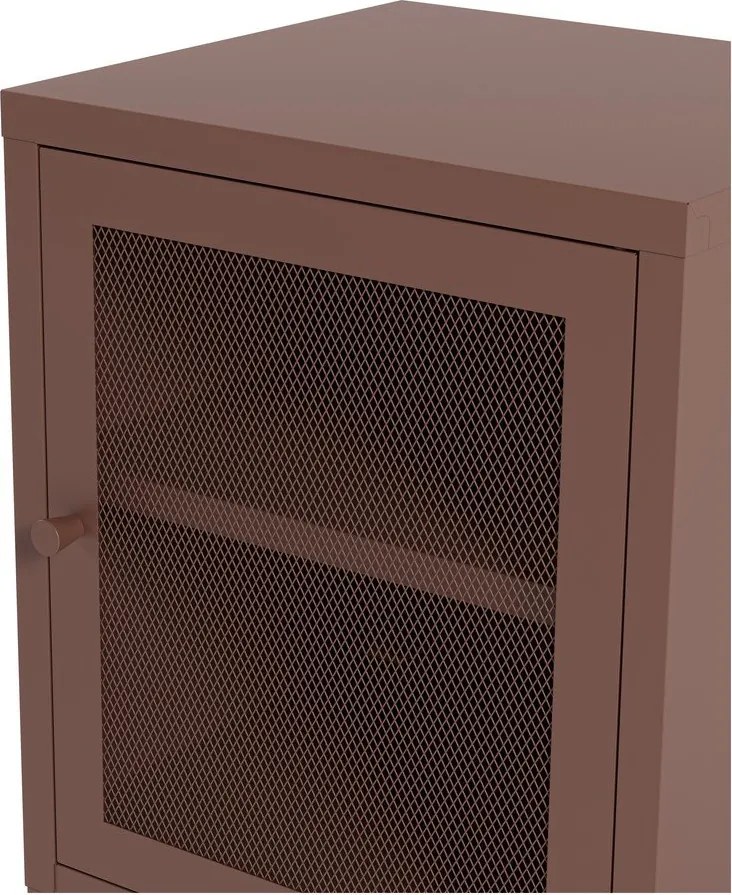 Noptieră burgundy Fayna – Marckeric