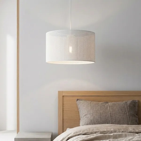 Brilagi - Lustră suspendată pe cablu SIRIJA MODERN 1xE27/60W/230V Ø 35 cm alb