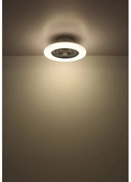 Ventilator LED dimabil de tavan Globo 03654 CORUSSO LED/40W/230V 3000-6500K + telecomandă