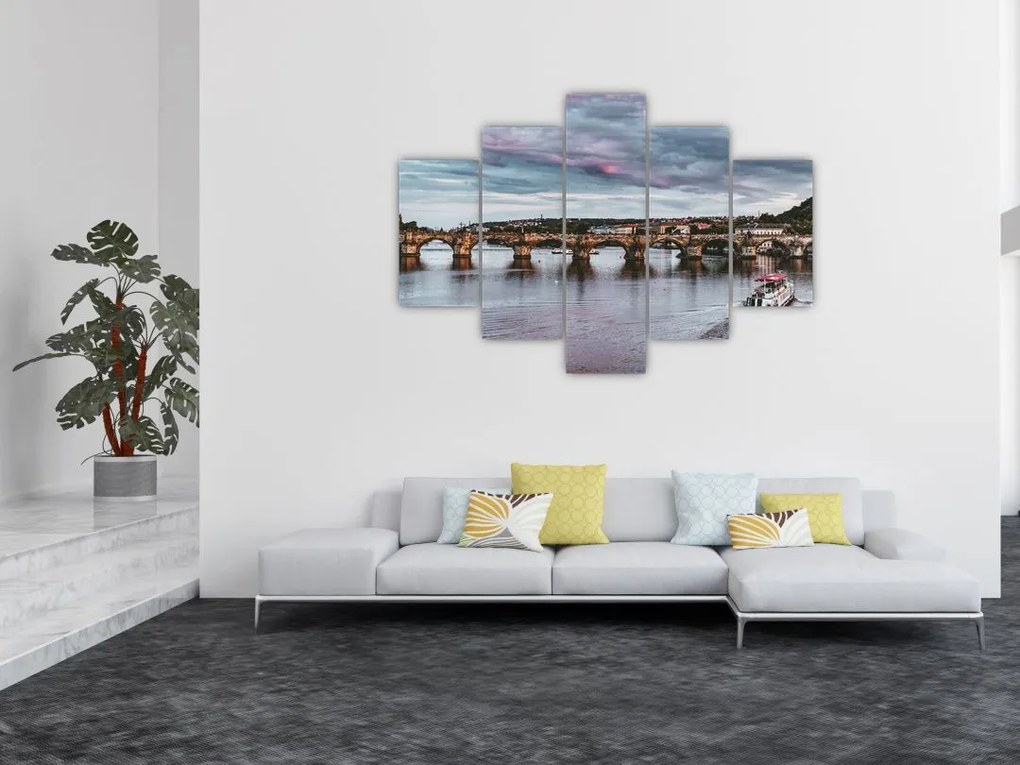 Tablou cu Vltava (150x105 cm)