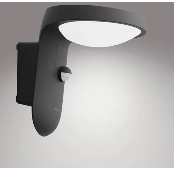 Philips TYLA LED 1,2W 4V 4000K IP44 lampă solară de perete cu senzor