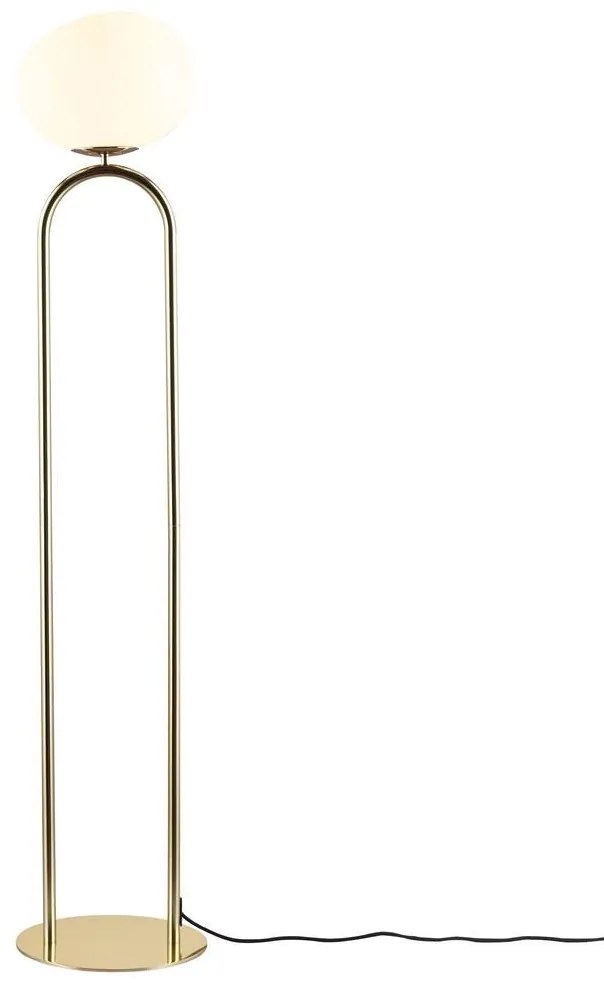 Lampadar modern cu abajur asimetric din sticla suflata, Shapes