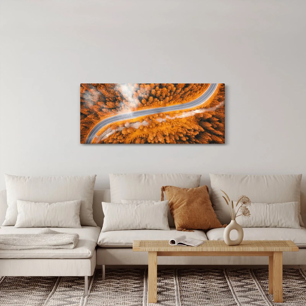 Tablou - Strada montană (120x50 cm)
