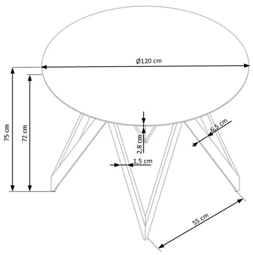 Masa de bucaterie Mozambic, stejar auriu / negru