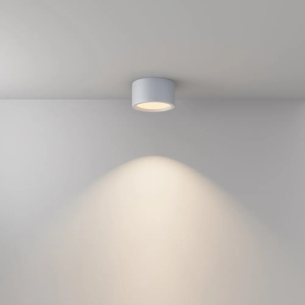 Spot LED aplicat cu protectie IP44 Hydra D-17.6cm alb