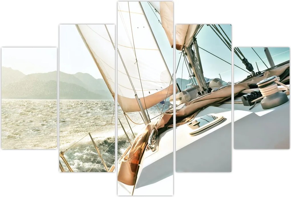Tablou - Yacht (150x105 cm)