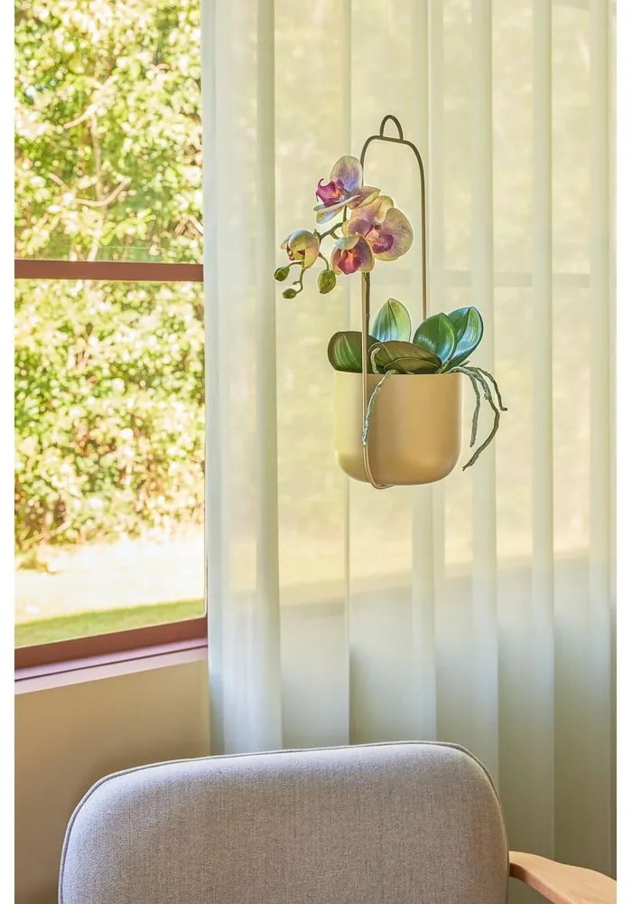 Ghivece decorative 2 buc. din metal de agățat / de perete ø 16 cm Lotus – Hübsch