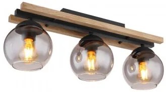 Plafoniera 3 becuri E27 CONNI 15569-3DW Globo