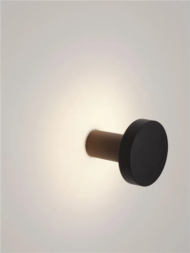 Aplica ambientala exterior IP65 LED 3000K GONG negru