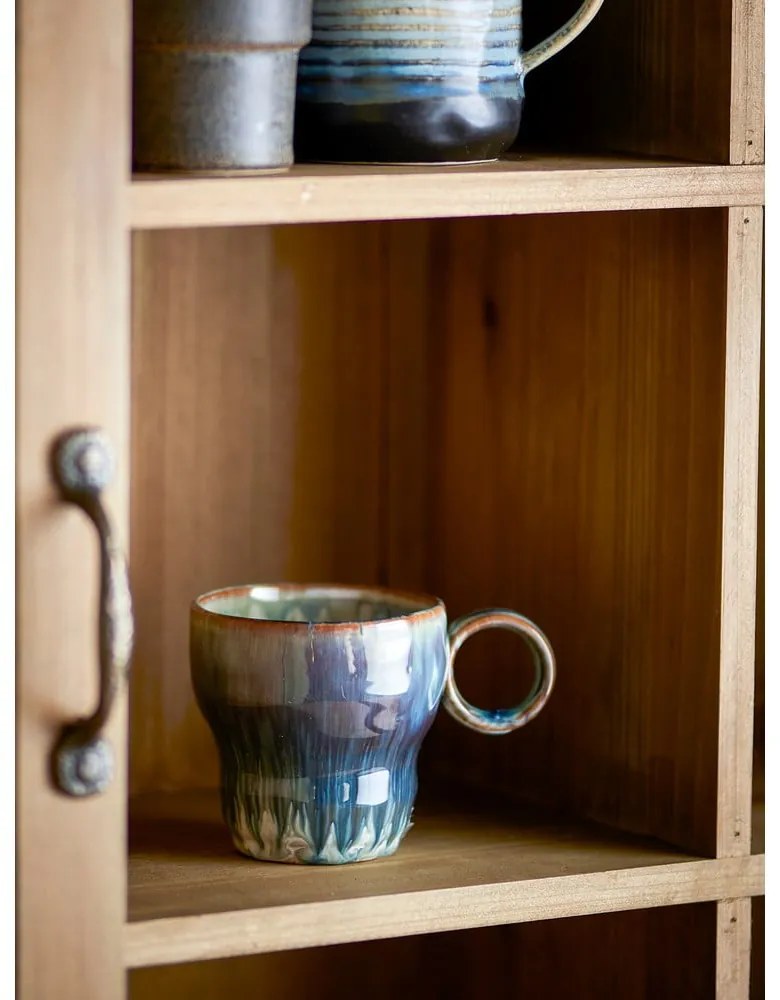 Cești albastre 4 buc. din gresie 300 ml Nigel – Bloomingville