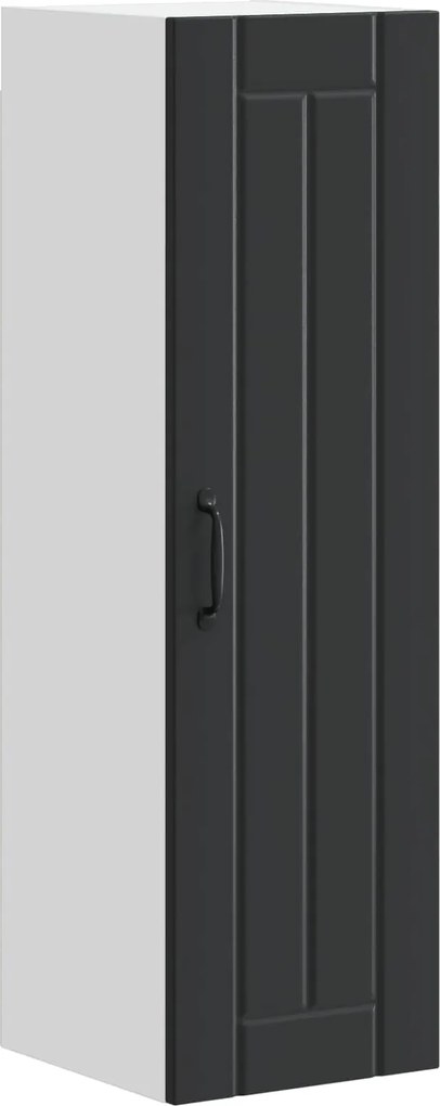 vidaXL Dulap de bucătărie Negru 30 x 31 x 100 cm Lemn compozit