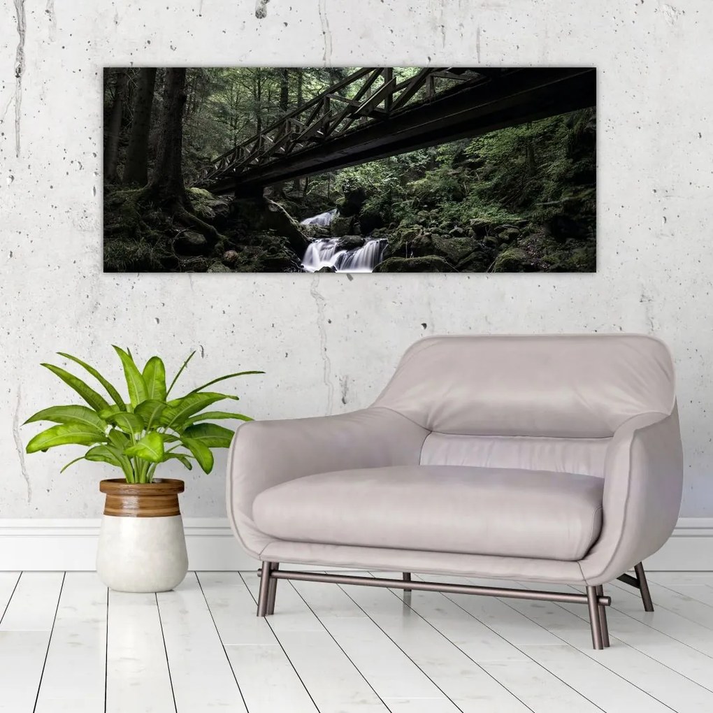 Tablou din pădurea neagră (120x50 cm)