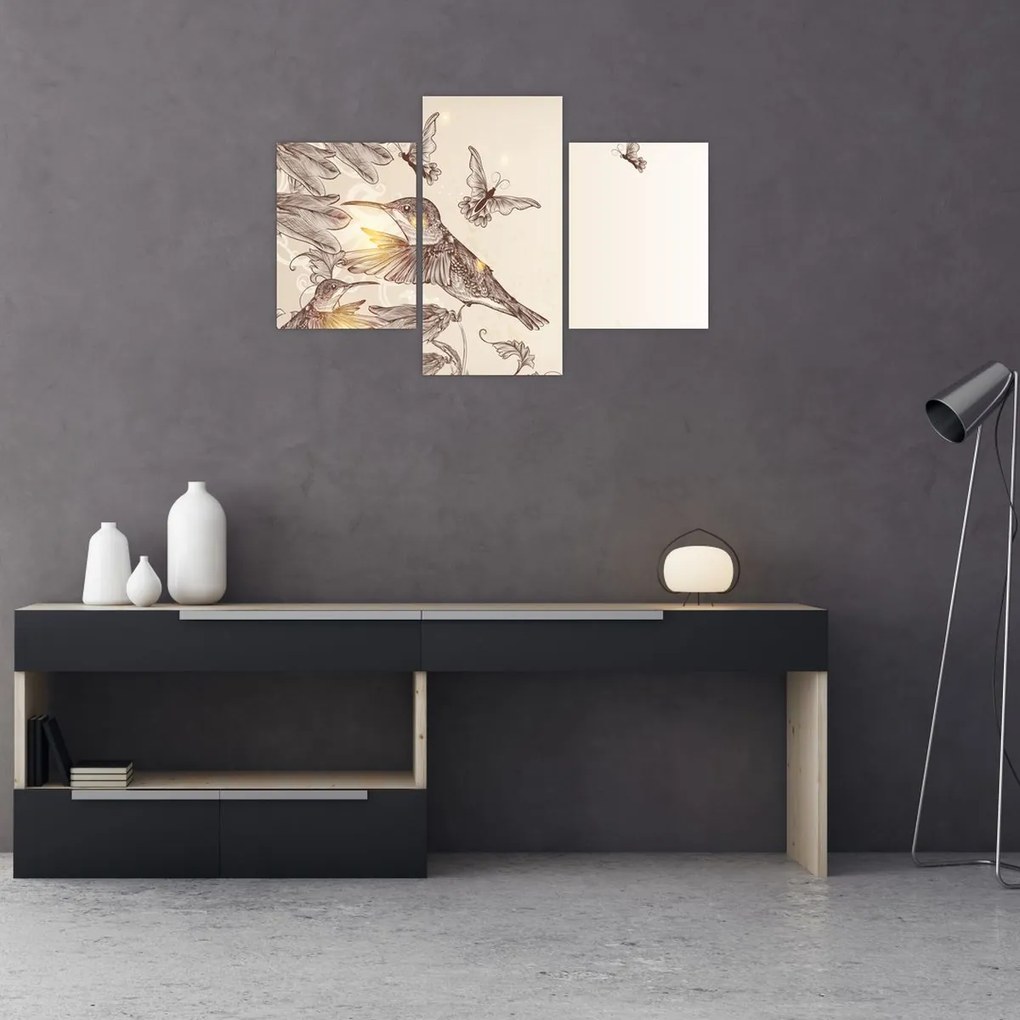 Tablou - Colibri (90x60 cm)