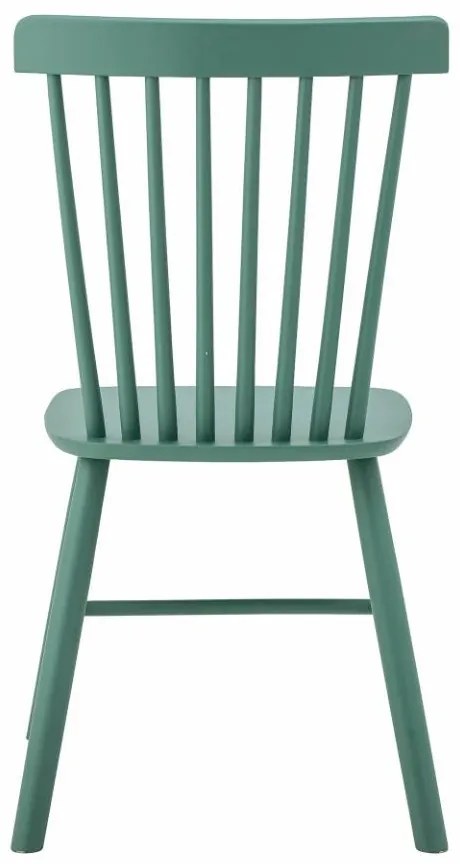 Scaun dining, verde, din lemn pin, Mill