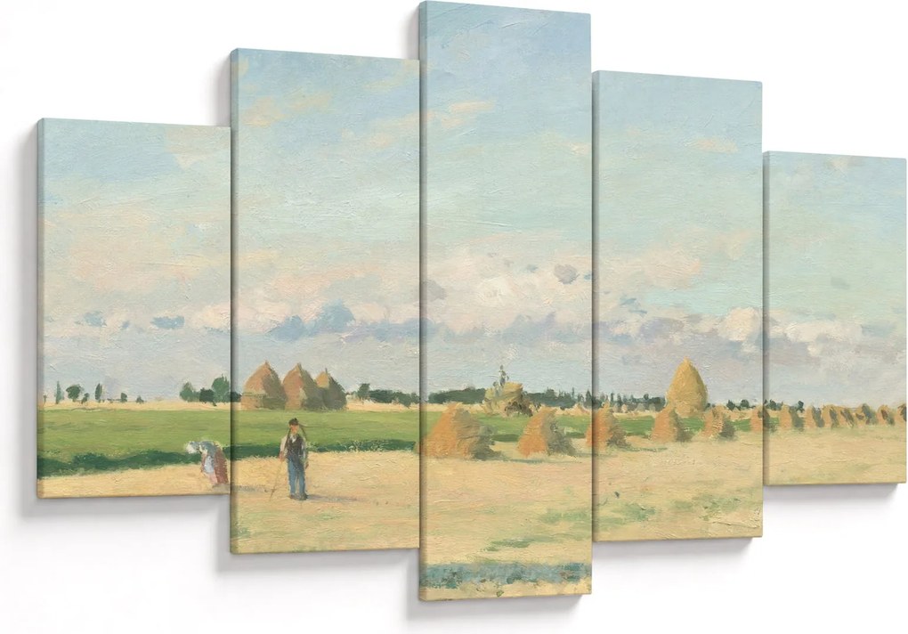 Tablou - Camille Pissarro, Landscape, Ile de France, reproducere (150x105 cm)