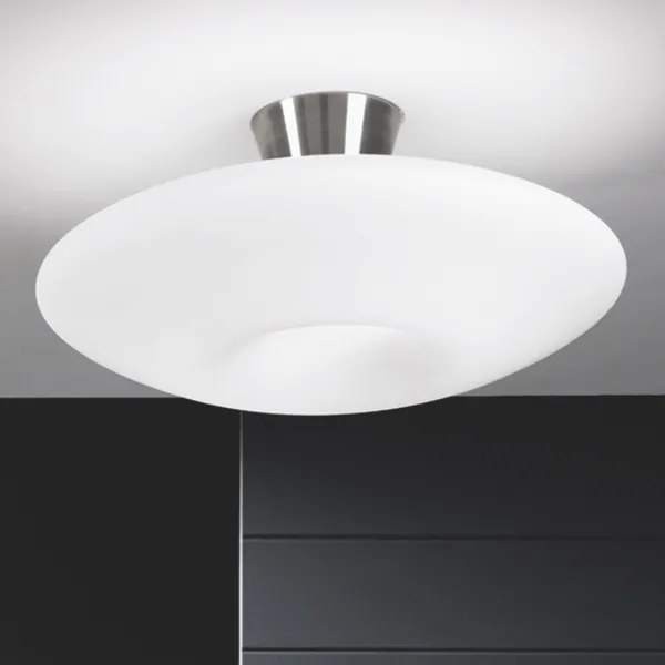 Plafonieră Orion DL 7-566/2 BLANC 2xE27/60W/230V d. 49 cm crom mat