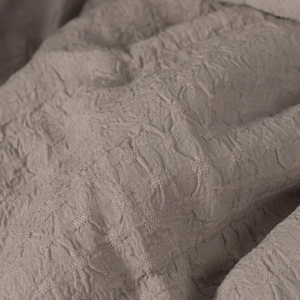 Cuvertură taupe matlasată 240x260 cm – Ixia