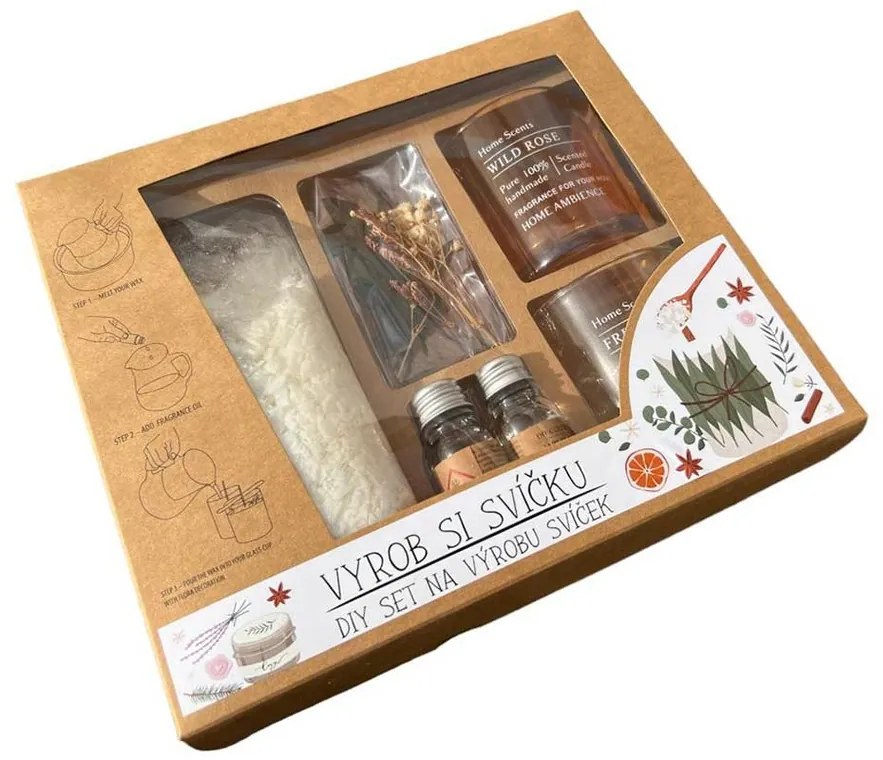 Set de făcut lumânări DIY Bohemia Gifts