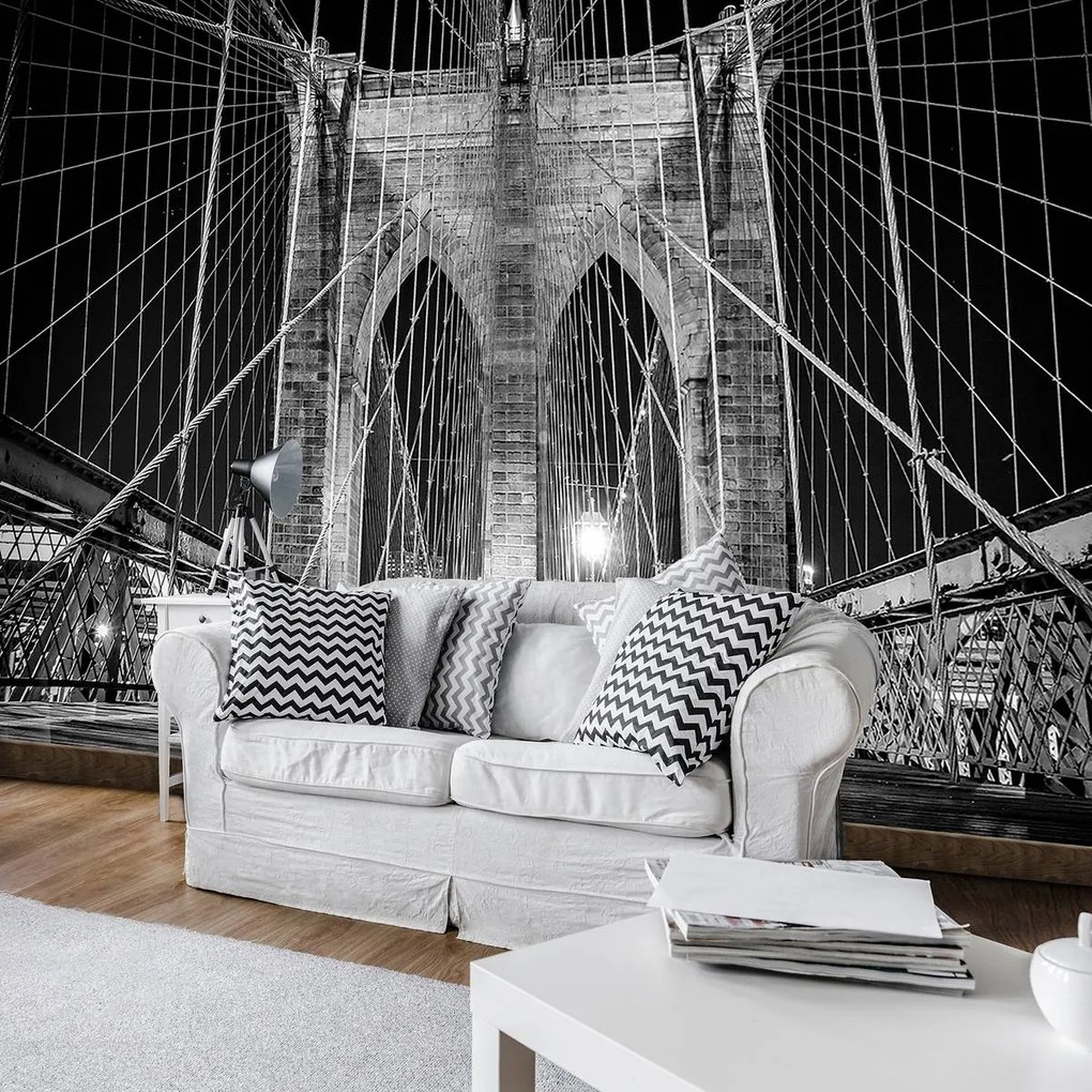 Fototapet - New York City Urban Brooklyn Bridge (152,5x104 cm)