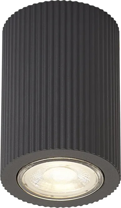 Set de 4 spoturi moderne negre pentru tavan - Sprawl