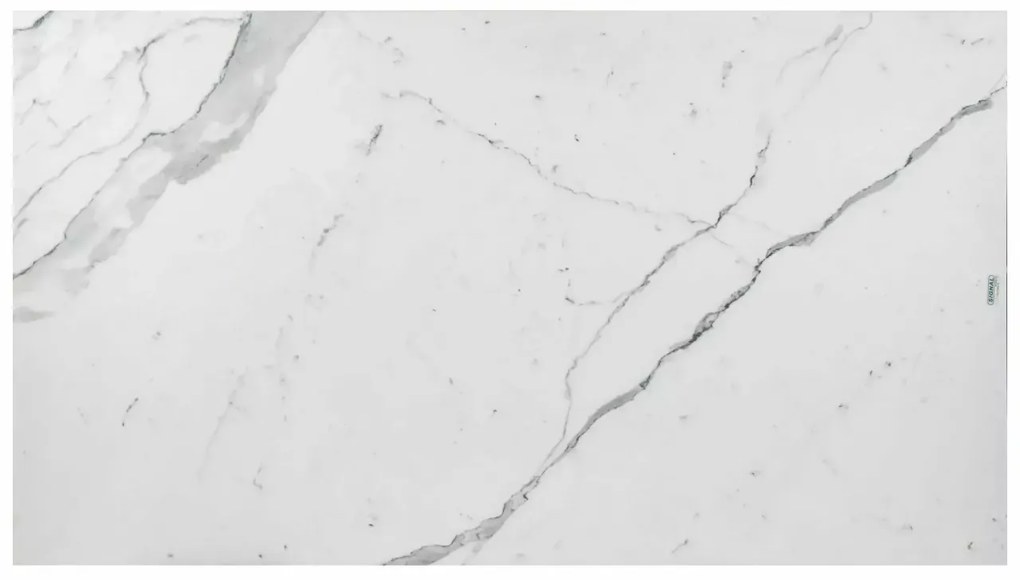 Masa extensibila Dolce Ceramic alba Statuario Venato/stejar L180-240xl95 cm