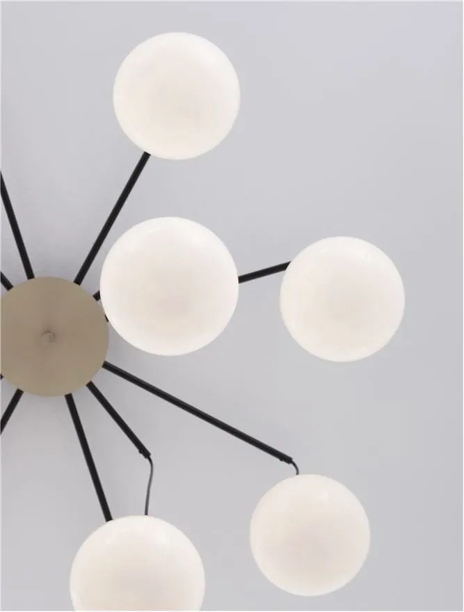 Lustra moderna design deosebit cu 12 de surse de lumina THE EGG