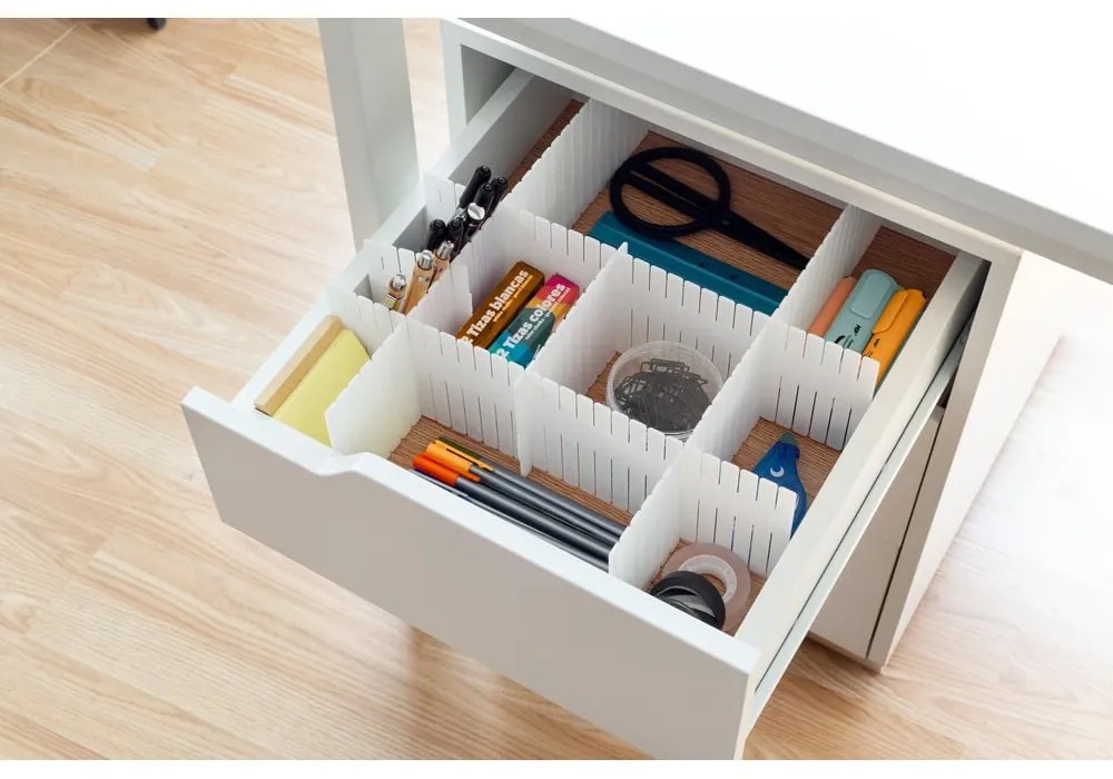 Separatoare pentru sertar 6 buc. din plastic – Compactor