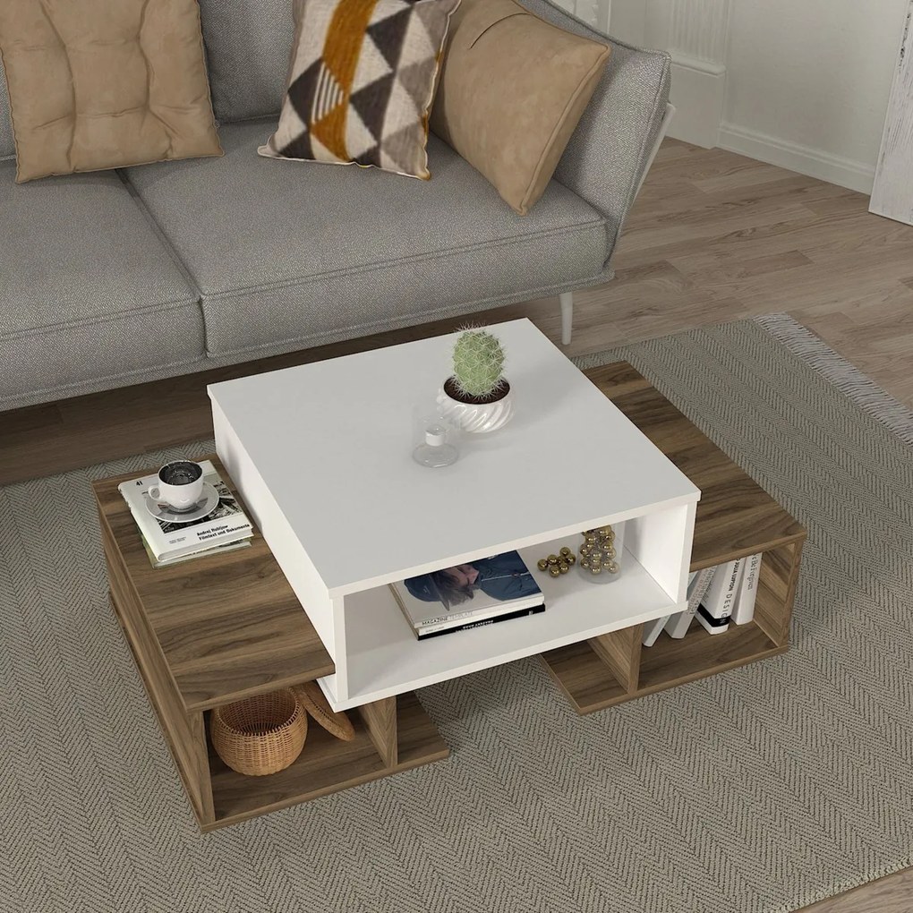 Masă de cafea Sarafina White Walnut