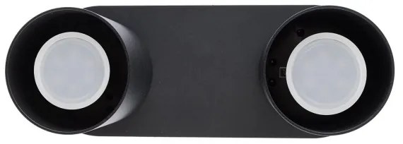 Plafonieră CREEP 2xGU10/25W/230V negru