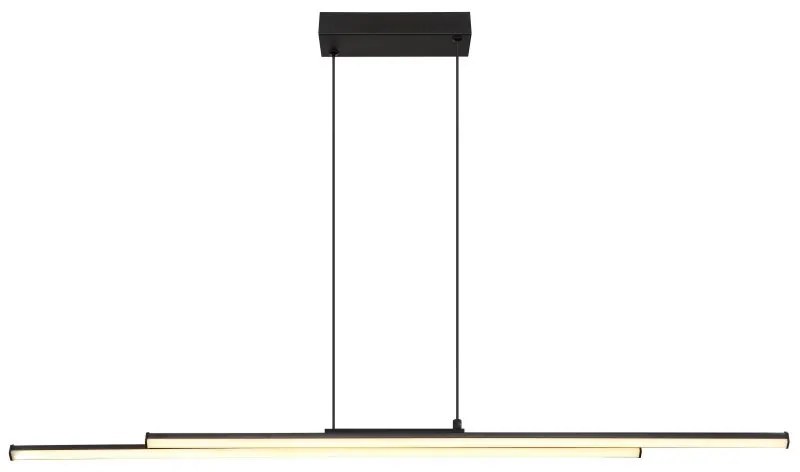 Lustra LED suspendata profile hexagonale KIRINA