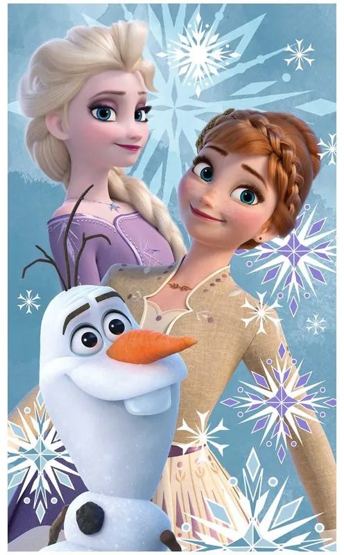Disney Regatul de gheață Olaf and the Sisters prosop de mână, prosop de față, prosop 30x50cm
