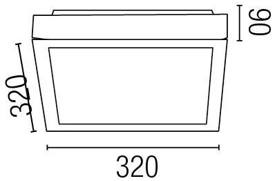 Plafonier de baie IP44 Tola-2 62969