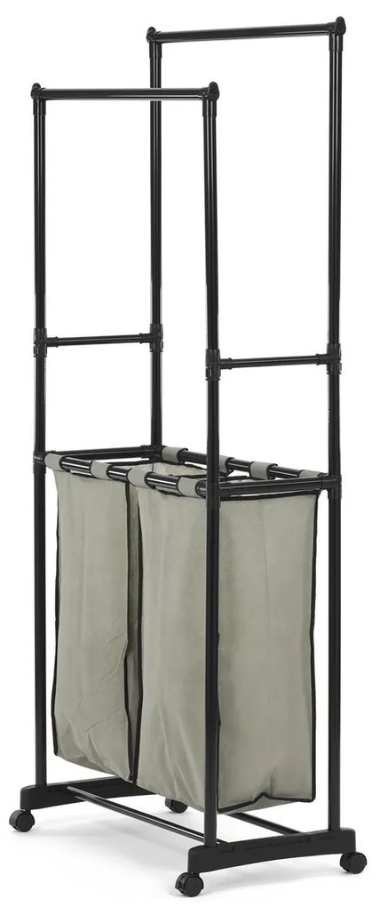 Suport cu spațiu de depozitare GD-176 BK, plastic,negru