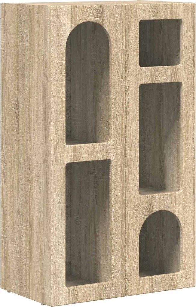 vidaXL Bufet Stejar Sonoma 59 x 35 x 100,5 cm Lemn compozit