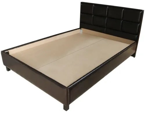 Pat Soft tapitat pentru saltea 140x200, Wenge