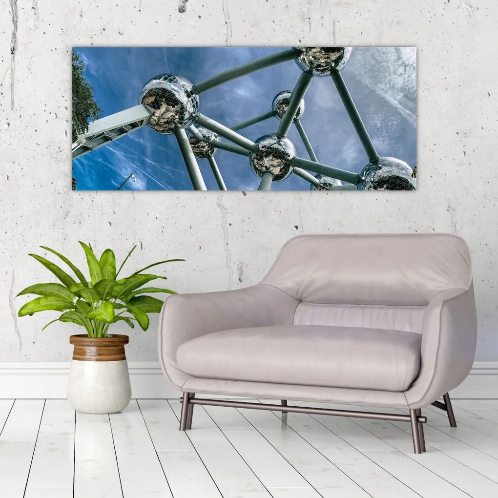 Tablou- atomium la Bruxelles (120x50 cm)
