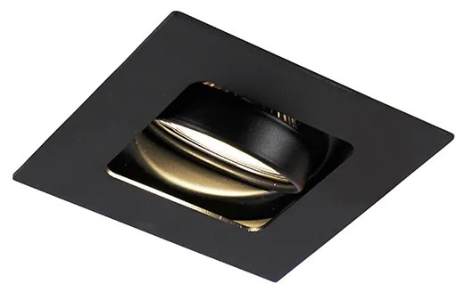 Spot încastrat inteligent modern negru, inclusiv WiFi GU10 - Artemis