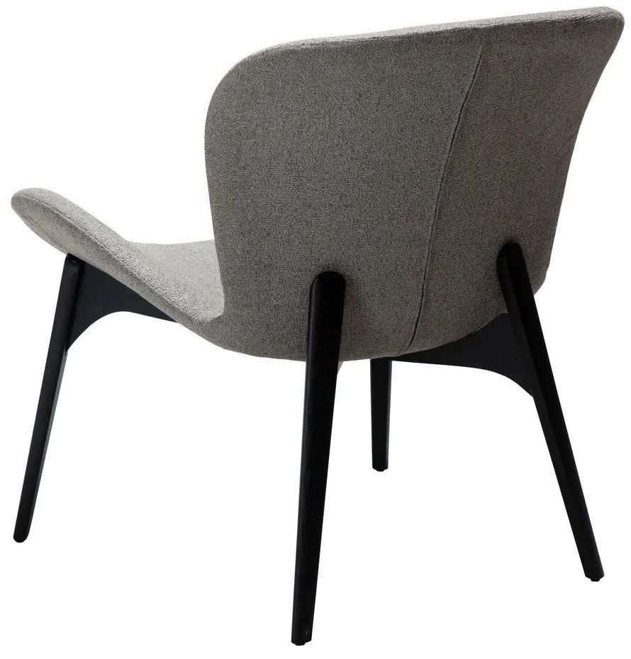 Fotoliu gri cu tapițerie din țesătură bouclé Paragon – DAN-FORM Denmark
