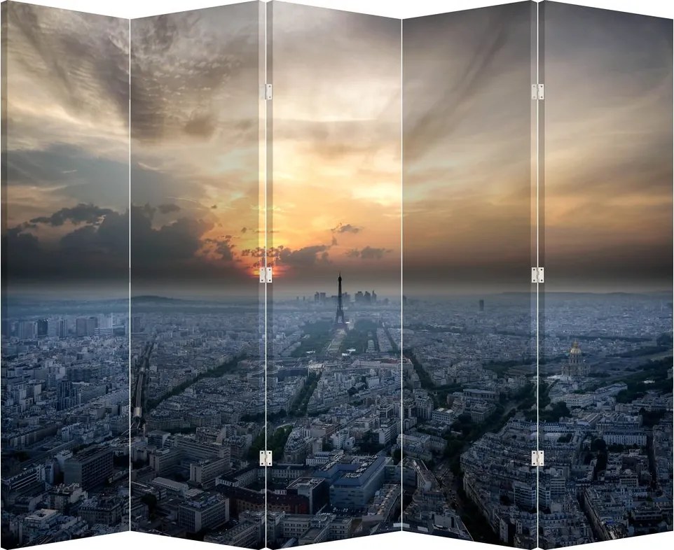 Paravan - Paris din înâlțime (210x170 cm)