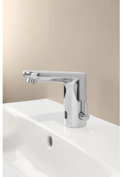GROHE 36366002 - Baterie electronică pentru lavoar GET E, crom lucios