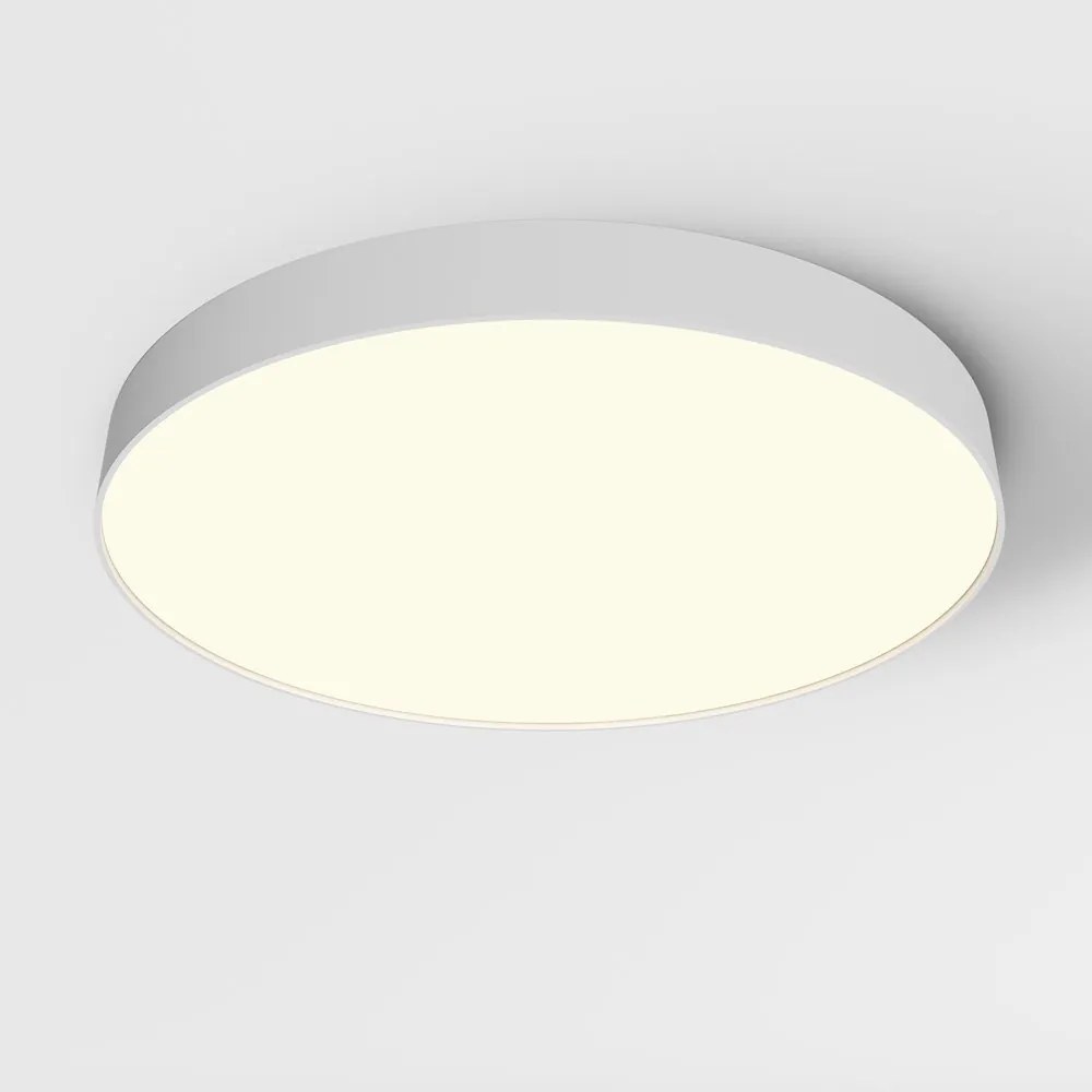 Plafoniera LED design tehnic Zoom D-60cm 3000K alba